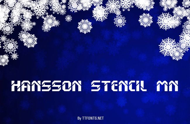 Hansson Stencil MN example